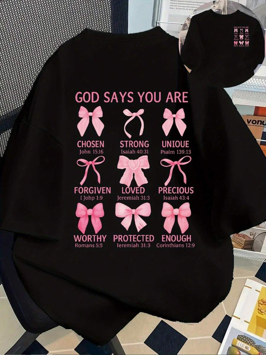 Women T-Shirts - Black - View 1
