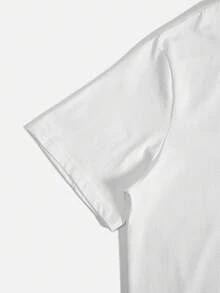 1 camiseta blanca de algodón puro para mujer: Estilo retro Disco Cherry, 180g, 100% algodón - blanco - Ver 5
