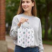 One Double-Layer Washable Bag, A Washable And Reusable Diaper Bag, A Dual-Use Wet And Dry Diaper Changing Bag, A Cloth Diaper Washable Bag, Used As A Storage Bag For Swimming, Camping, Traveling, Gym, And Beach - Blue Lion - View 5