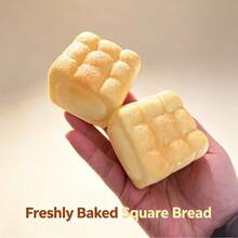 2026 New Bestselling Slow Rebound Squishy Toy, 9-Slot Mini Bread Squeeze Toy, Sensory Toy To Relieve Stress And Anxiety, Soft And Squishy Texture, Handheld Desktop Toy, Birthday/Easter Gift, Squishie - Multicolor - View 1