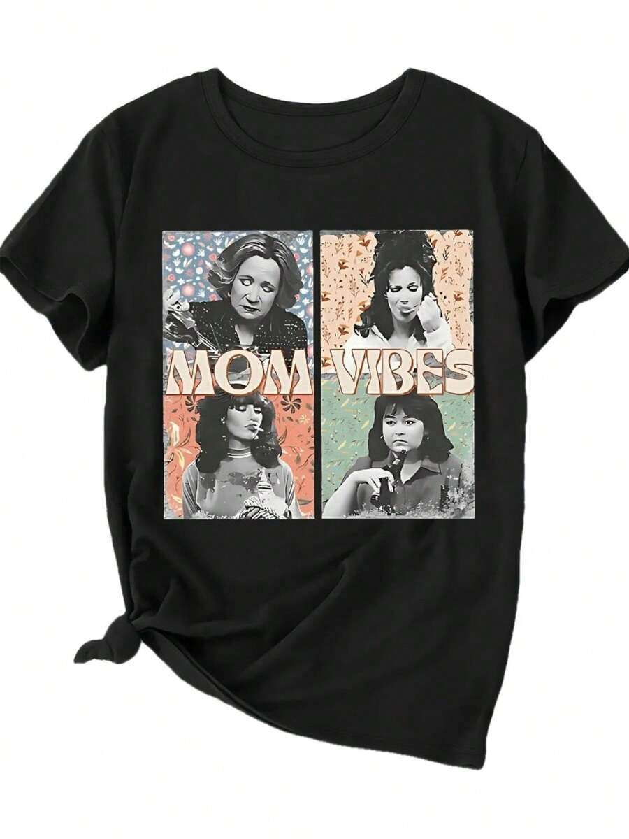 Women T-Shirts - Black - View 1
