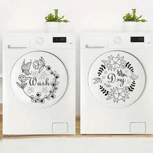 2 miếng dán tường phòng giặt, decal dán tường có câu nói hay, decal dán tường vinyl phòng giặt, decal vinyl phòng giặt sấy, decal trang trí tường cho nhà ở và căn hộ. - B - Xem 1