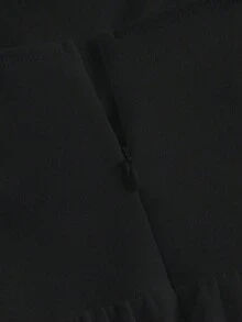 MOD Vestido Camisero Con Cintura Plisada Para Mujer - Caqui - Ver 8