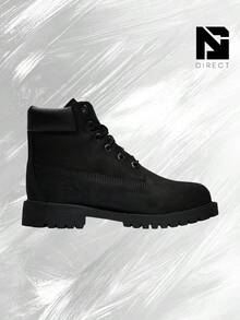 Timberland 6" Premium Waterproof Boot Black (GS)– Order Sneakers– Shoes For Women - Vintage-Spring & Summer-Inspired Running Shoes, Shock-Absorbing Comfort, Gym To Streetwear Casual Wear -Back To School-TB112907 001 - BLACK/BLACK - 查看 2