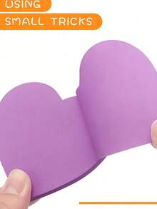 300 tờ giấy ghi chú hình trái tim, giấy ghi nhớ hình trái tim dễ thương, giấy ghi chú tự dính nhiều màu sắc, phù hợp cho phụ nữ, nam giới, học sinh và giáo viên (nhiều màu) - Một cỡ - Xem 5