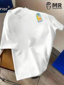 Men T-Shirts - 白色 - 查看 2