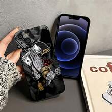 Praying Hands Money Rose phone cases is compatible with Samsung, Apple, VIVO, OPPO, , Transsion, ,  and Honor. Made of TPU silicone, it offers shock and drop protection. - Negro - Ver 4