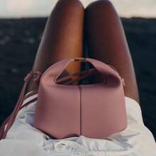 Lunch Bag Handheld Shoulder Crossbody Bag, Compact And Convenient Storage,Free Shiping - Grey - View 2
