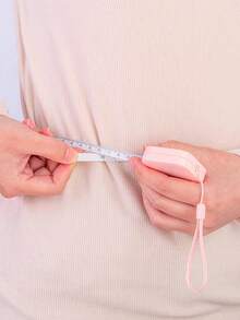 1.5m Mini Retractable Tape Measure, Portable Body Measurement Ruler For Chest, Waist, Height - Multicolor - View 2