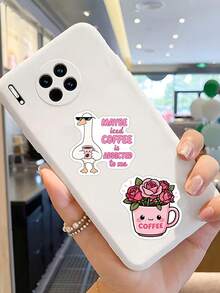 100pcs Funny Coffee Stickers Collection For Laptop Luggage Skateboard Guitar Room Decor Dly Graffiti Stickers - A - View 3