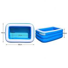 Piscine gonfiabili - 150*110*50 cm - Visualizzare 10