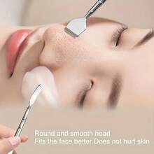 Dụng cụ lấy mụn đầu đen, dụng cụ nặn mụn, dụng cụ trị mụn, bộ dụng cụ tẩy tế bào chết và làm sạch da mặt. - Bạc - Xem 4
