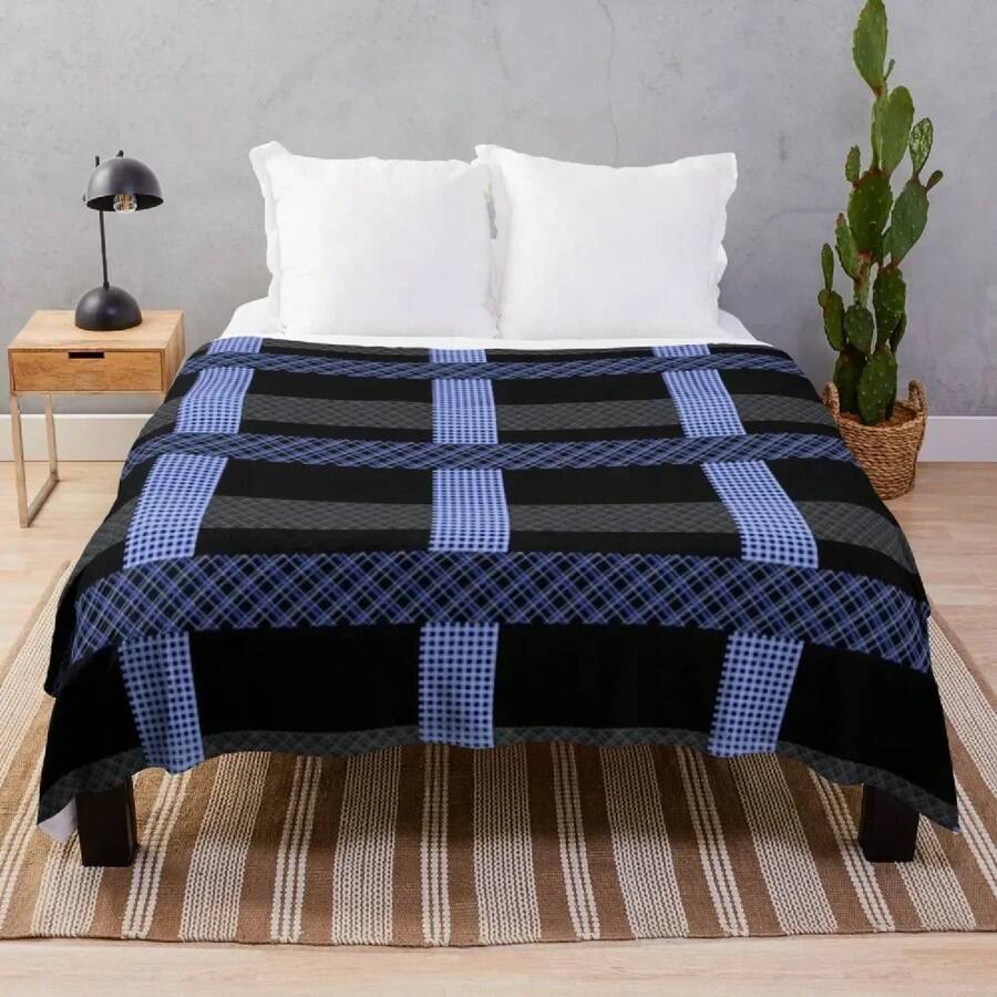 Wool Texture Throw Blanket Flannels for winter Blankets - 1 - Ver 1