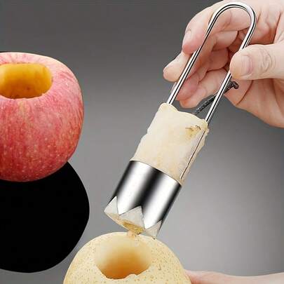 10pcs Fruit Pit Remover, Red Bell Pepper Seed Extractor, Vegetable And Fruit Seed Cutter, Convenient Kitchen Tool For Quick Removal, Suitable For 4 Seasons