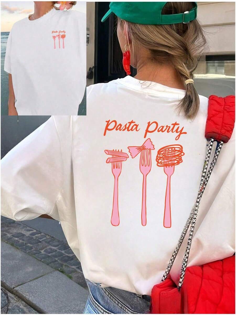 Women T-Shirts - [White] - View 1