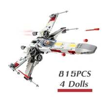 NUEVO EN STOCK: Nave Espacial T-65, Avión de Combate Espacial StarFighter, Compatible con 75218, Bloques de Construcción, Juguetes para Niños, Regalo de Navidad - Sin caja - Ver 7