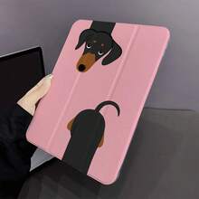 1 chiếc ốp lưng máy tính bảng in hình chó Dachshund màu hồng, tương thích với iPad thế hệ thứ 10 10.9 inch 2022 / Air 13 (M3 2025) / Air 11 (M3 2025). Tương thích với SAMSUNG, , Oppo Pad, Matepad, Vivo Pad, Honor Pad. - Nhiều màu - Xem 2