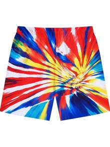 Men Beach Shorts Comfortable Soft Five Point Pant Lightweight Summer Casual Home Outdoor Breathable Short Trousers Upgrade Your Summer Wardrobe - 彩色 - 查看 4