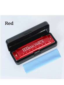 Kèn harmonica 10 lỗ chất lượng cao, giọng C - Hộp đựng cứng cáp, bền chắc, được đánh bóng - Thích hợp cho người mới bắt đầu, người chuyên nghiệp và làm quà tặng Halloween/Giáng sinh. - Nhiều màu - Xem 13