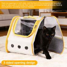 Pet Backpack - Żółty - Zobacz 8