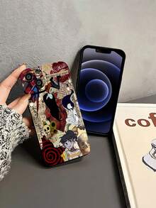 Marceline de Hora de Aventuras estética collage oscurofunda de teléfono Fundas compatibles con ,Apple,VIVO,OPPO,,, y Honor.Fabricadas en silicona TPU,ofrecen protección contra golpes y caídas. - Negro - Ver 4