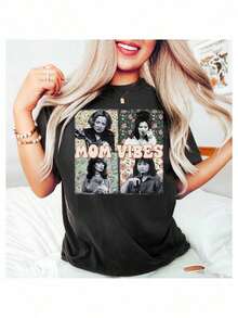 Women T-Shirts - Black - View 1