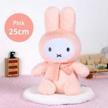 Hasbro Original Miffy Rabbit Plush Toy – Soft Cuddling Sleeping Doll, Soothing Gift - Multicolor - View 14