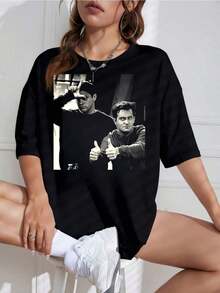 Women T-Shirts - Black - View 6