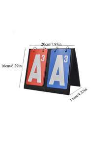 2-Digit Scoreboard, Referee Counter Scorecard For Football, Badminton, Basketball, Suitable For Game Room Scoring - Multicolor - View 3