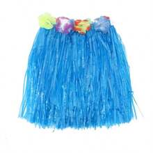 Váy cỏ Hawaii dài 40cm, thích hợp cho tiệc tùng, biểu diễn, trang phục biểu diễn. - Nhiều màu - Xem 6