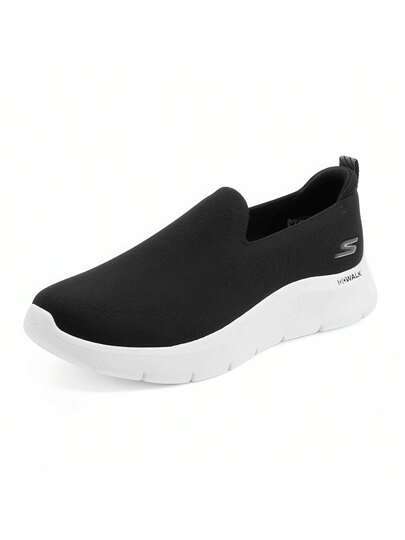 Skechers Giày thể thao nam GO WALK FLEX thoáng khí, buộc dây, chất liệu lưới, đế mềm mại, thoải mái.