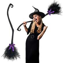 Hasbro 1 chiếc chổi phù thủy, phụ kiện trang phục Halloween. - Nhiều màu - Xem 9