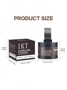 ikt Polvo Corrector de Línea del Cabello, Adecuado para Línea del Cabello Rala y Reparación de Raíces, con Esponja - Multicolor - Ver 6