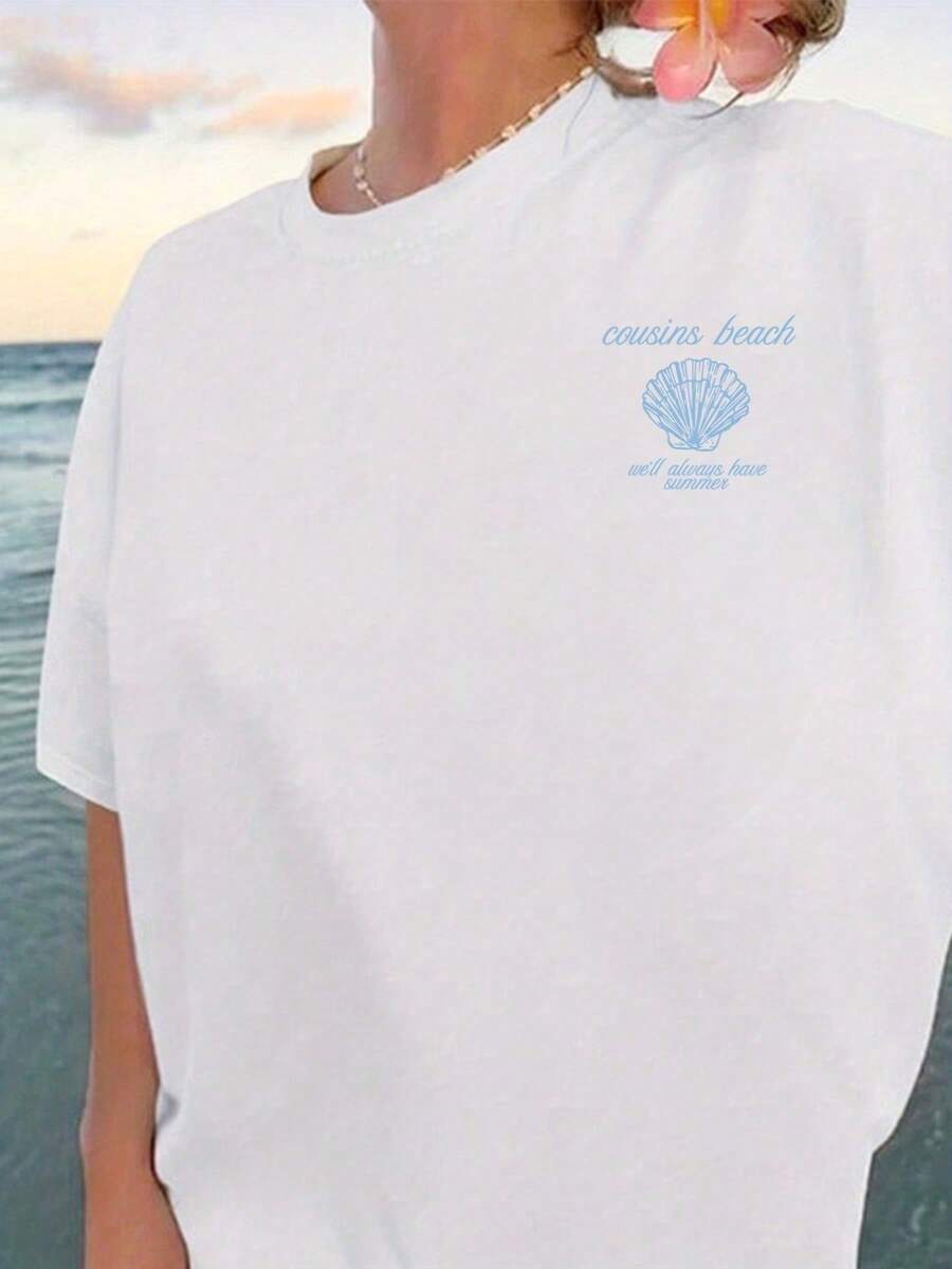 Women T-Shirts - [White] - View 1