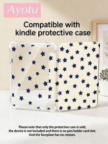 Ayotu Ốp lưng máy tính bảng Blue Star tương thích với iPad Air 8 (M4) 2026 (11/13 inch), Air 11 inch M3 2025 / M2 2024, Air thế hệ thứ 5 2022, (A16) 11 inch thế hệ thứ 11 2025, tương thích với Samsung Galaxy Tab, Kindle Paperwhite thế hệ thứ 12 2024, mặt lưng trong suốt, họa tiết thời trang, chức năng tự động tắt/mở màn hình, bảo vệ bằng túi khí, thích hợp làm quà tặng và sử dụng trong văn phòng. - Nhiều màu - Xem 9