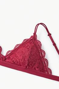 3sets Floral Lace Bra & Panty Lingerie Set - Multicolor - View 5