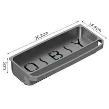 Kitchen Sink Drain Rack, Self-Draining Organizer Shelf, Sponge Holder, Dishcloth Rack, Faucet Storage Rack, Soap Holder, Kitchen Accessories - Multicolor - View 3