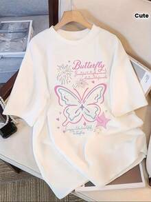 Women T-Shirts - [White] - View 2