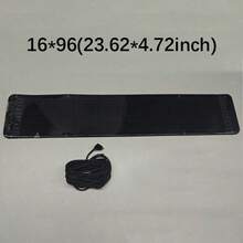 1 Set Pantalla LED flexible para parabrisas de coche, con efecto de ojos de demonio brillantes animados, control por aplicación, alimentado por USB, efectos personalizables, sin batería requerida - A - Ver 10