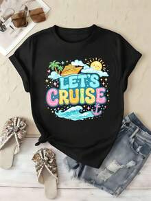 Women T-Shirts - Black - View 2