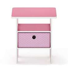 FURINNO Andrey - con cajón Basura 1 Unidad Color Rosa Claro - Rosado/rosado claro - Ver 7