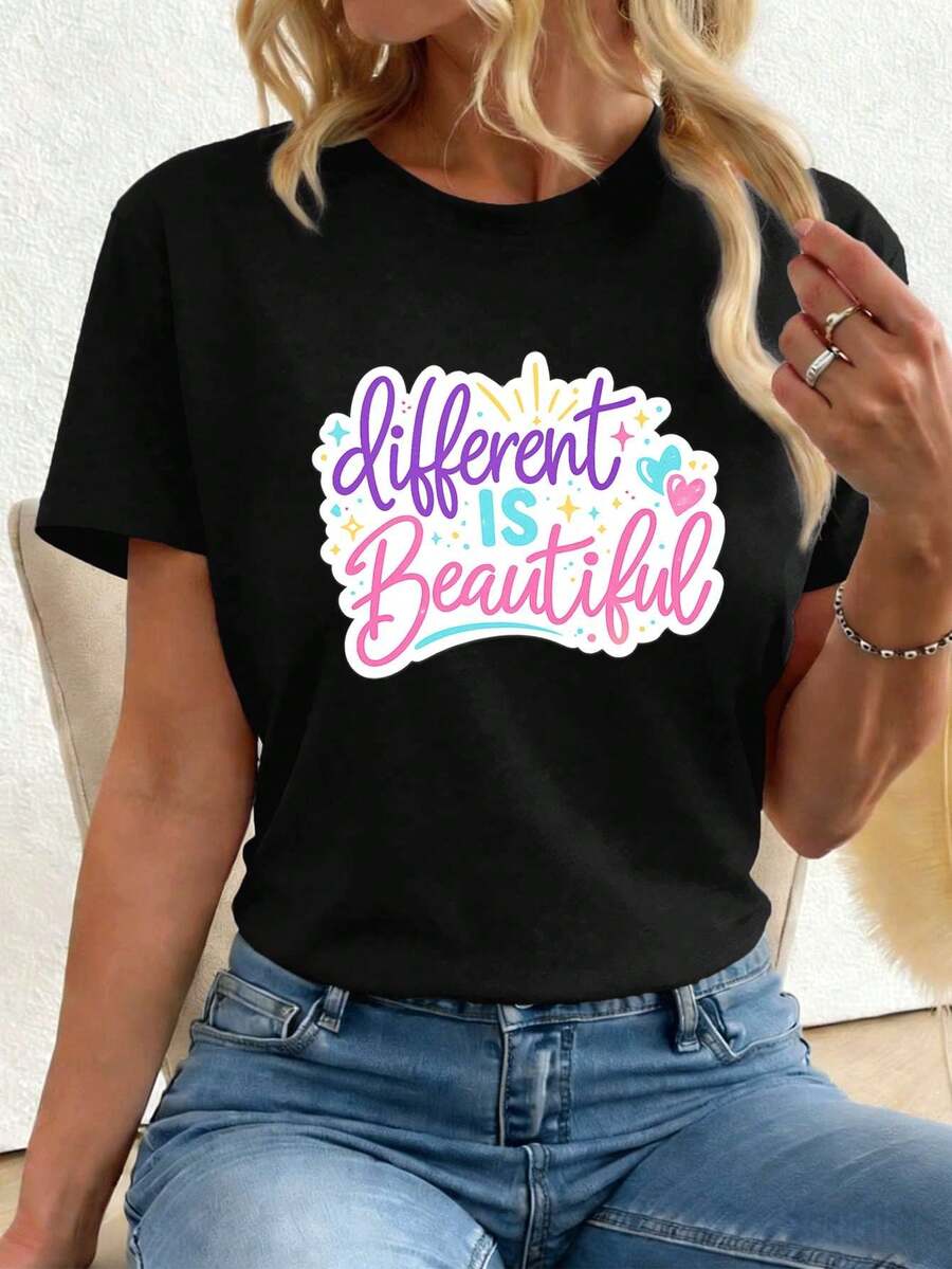 Women T-Shirts - Black - View 1
