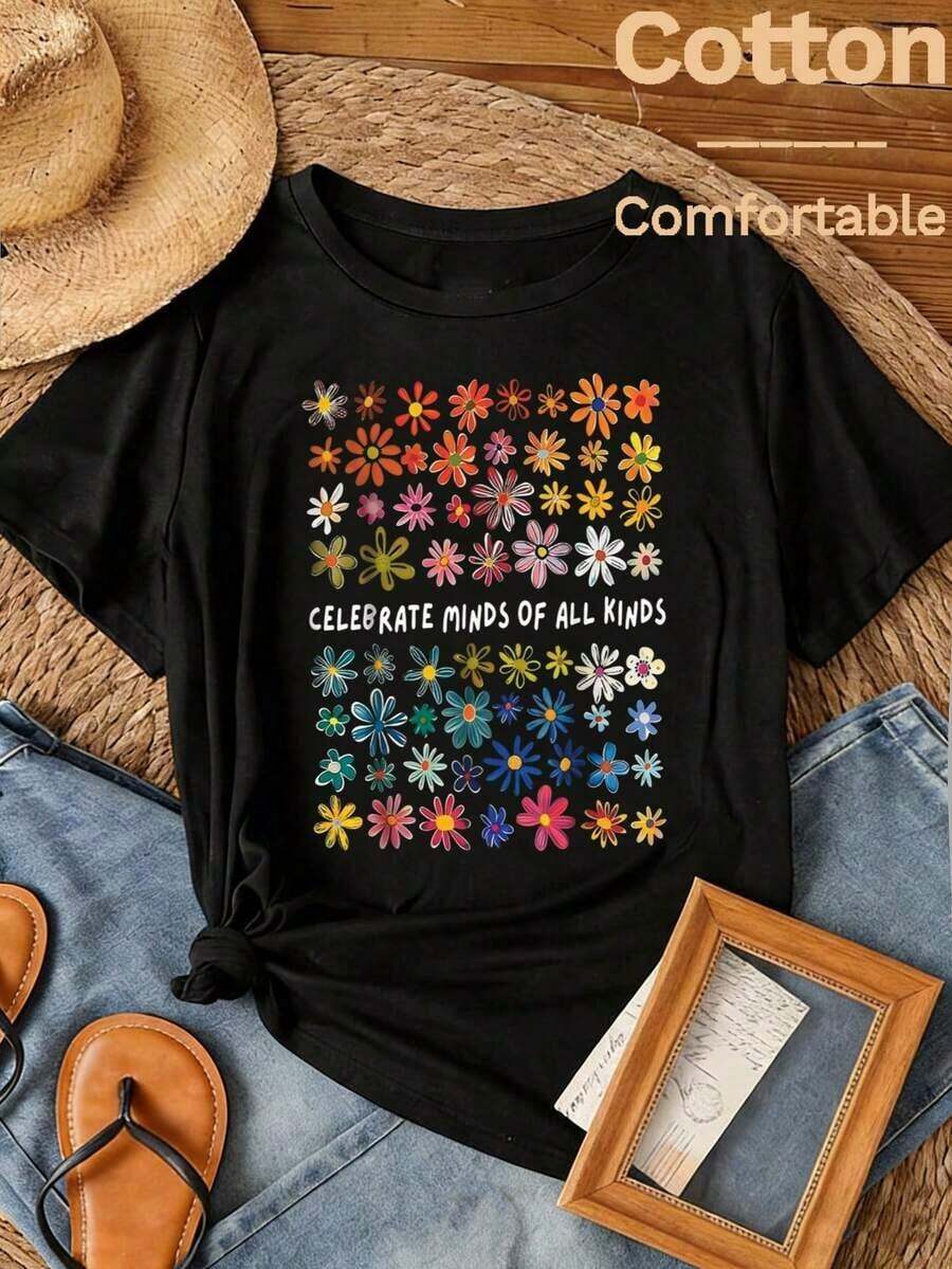 Women T-Shirts - Black - View 1