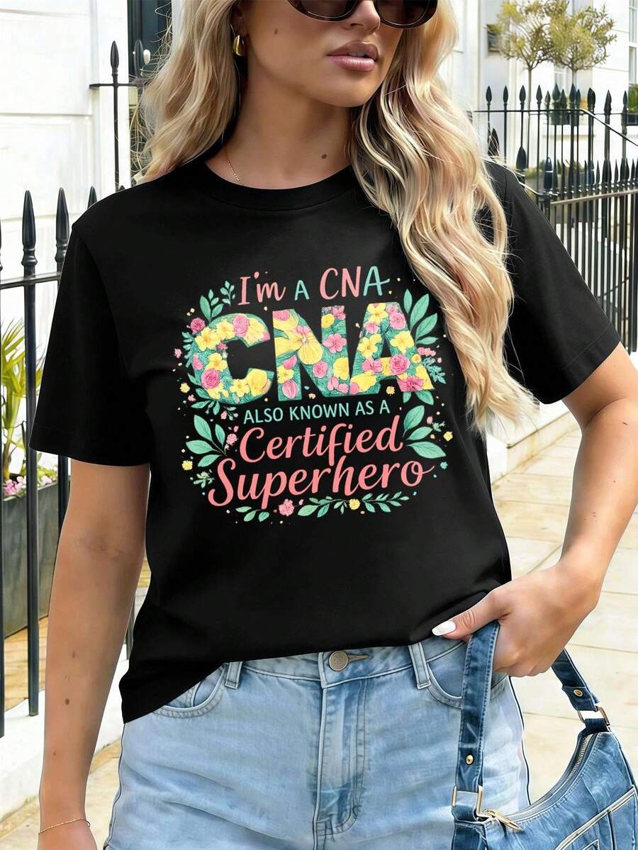 Women T-Shirts - Black - View 1