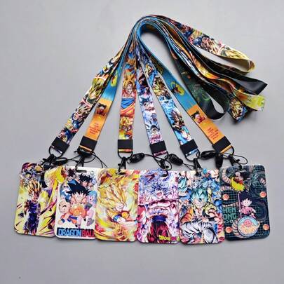 2-In-1 Detachable Lanyard Necklace With Retractable Phone Strap & Card Holder, Creative Slide Cover Card Case For Student ID/Access Card