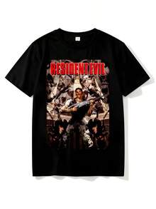 Limited Edition Leon Kennedy Shirt, Requiem Shirt, RE9 Requiem Fan Shirt, Unisex Shirt, Gift For Men And Women - 黑色 - 查看 1