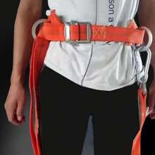 gladney 2-Gear Stainless Steel Tree Climbing Spikes Kit With Adjustable Cushioned Belt & Lanyard 100kg Load Lightweight Portable - Silver - View 4