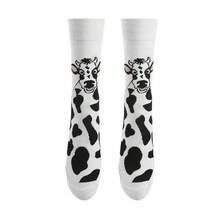 1/5/10 Pairs Unisex Breathable Absorbent Casual Socks With Cute Cartoon Animal Foot Patterns - Multicolor - View 17
