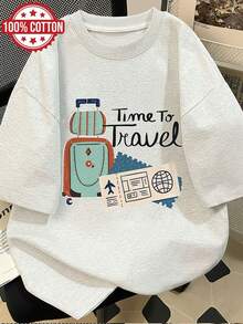 Women T-Shirts - [White] - View 8