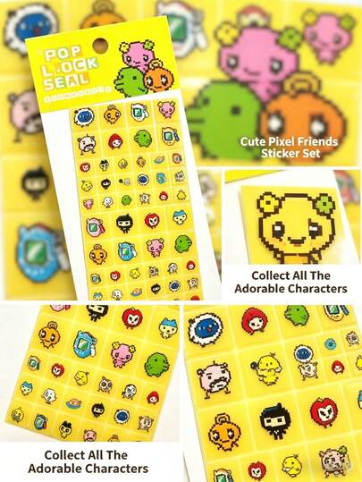 Bộ sưu tập sticker 3D hình nhân vật các loại, sticker dán sổ tay dập nổi epoxy trong suốt, sticker trang trí pha lê, quà tặng Giáng sinh/Lễ Tạ ơn/Sinh nhật cho trẻ em, sticker trang trí ốp điện thoại, sticker tự làm sổ tay, sticker dễ thương sáng tạo, trang trí ốp điện thoại, sticker hoạt hình Nhật Bản sáng tạo, sticker hộp quà (Màu sắc khác nhau tùy kiểu dáng, gửi ngẫu nhiên)